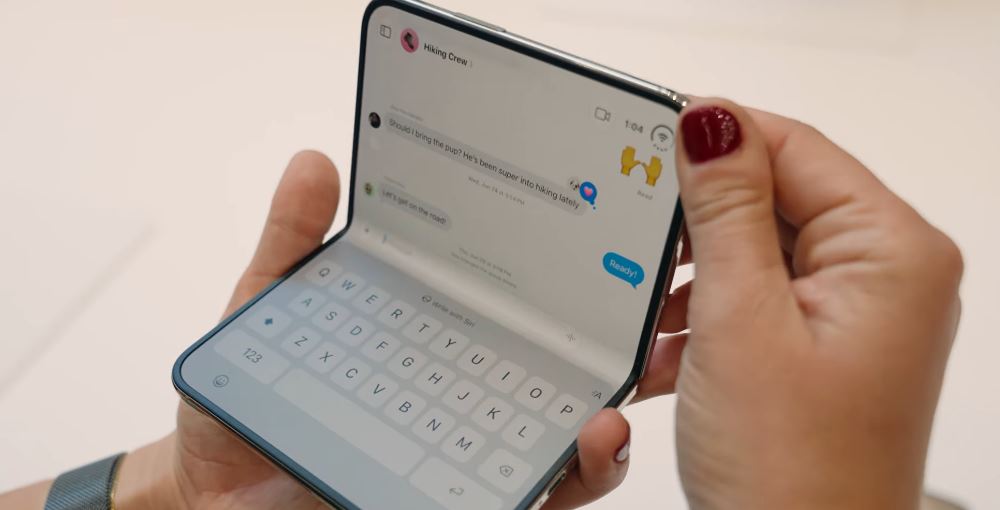 Apple's foldable iphone