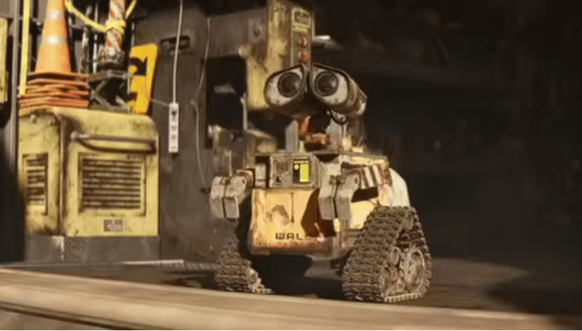 pixar trash compacting robot